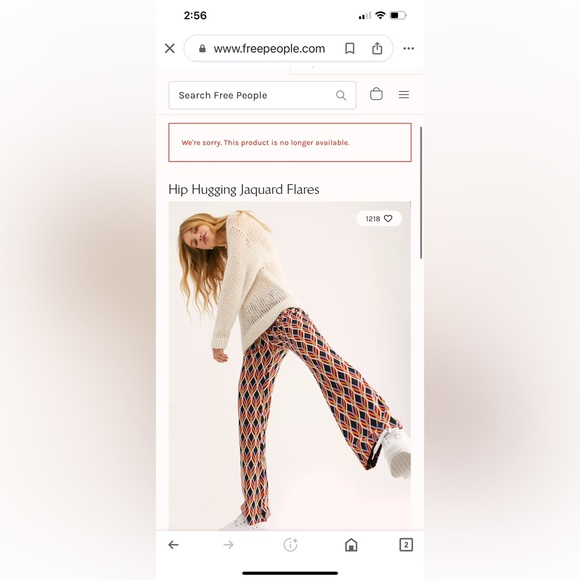 Free People Flair Knit Pants - Picture 6 of 9